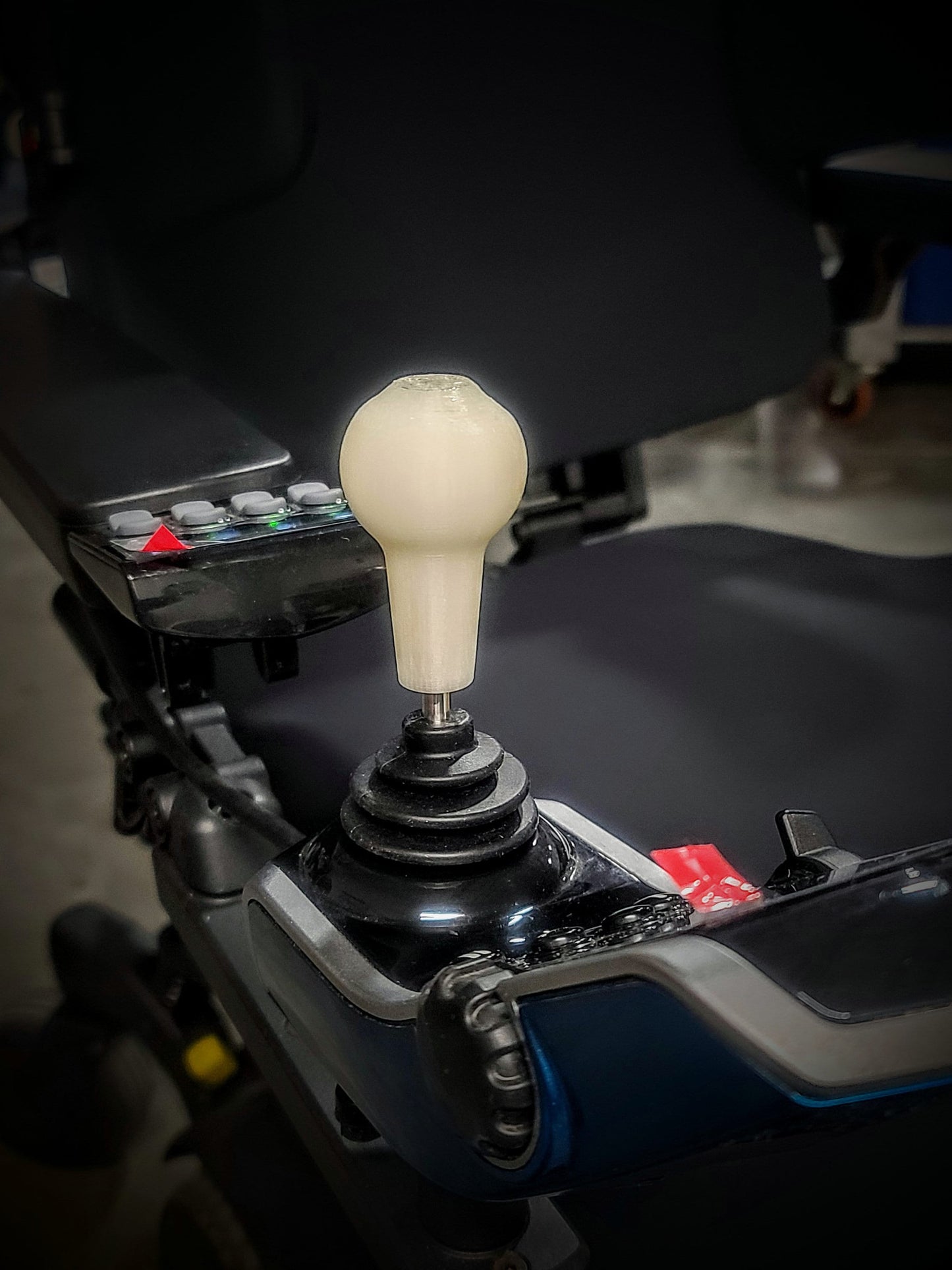 Custom Power Wheelchair Joystick Knob - Ball Knob