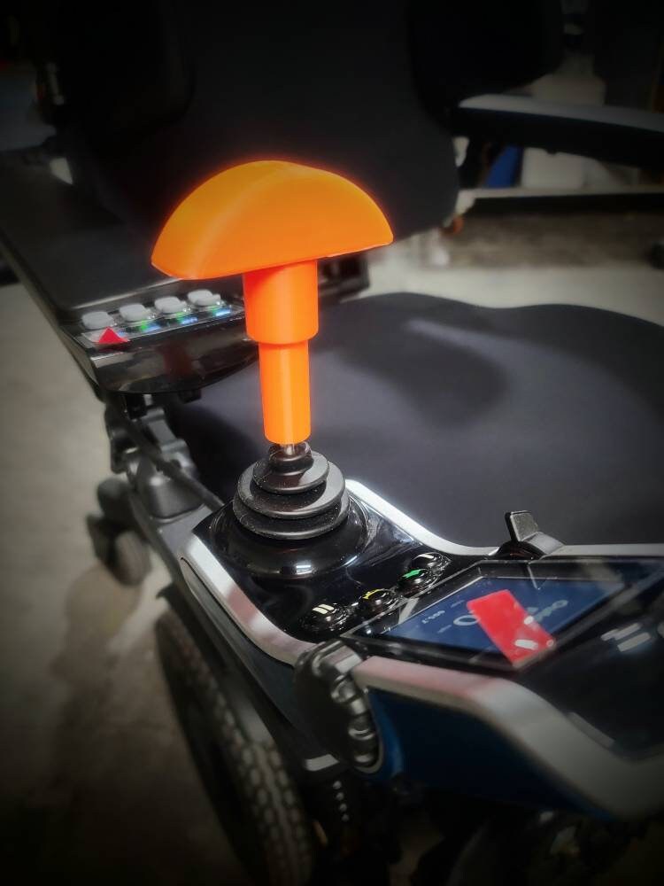Custom Wheelchair Joystick Knobs - T Post Knobs 3" or 4"