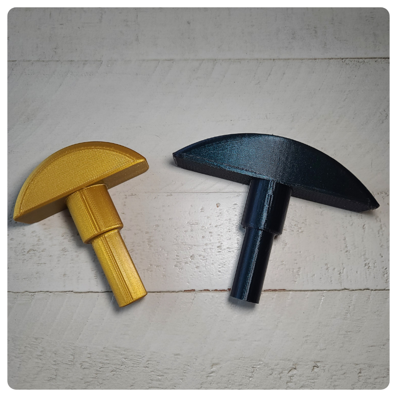 two joystick controller knobs